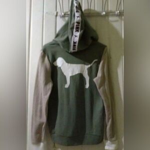 VS PINK DOG hoodie-small NWOT